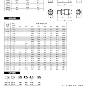 微细雾化喷嘴-FN