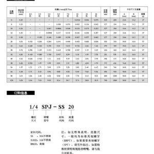 微细雾化喷嘴-SPJ