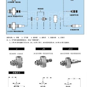 空气雾化喷嘴---JN