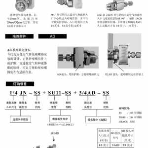 空气雾化喷嘴---JN